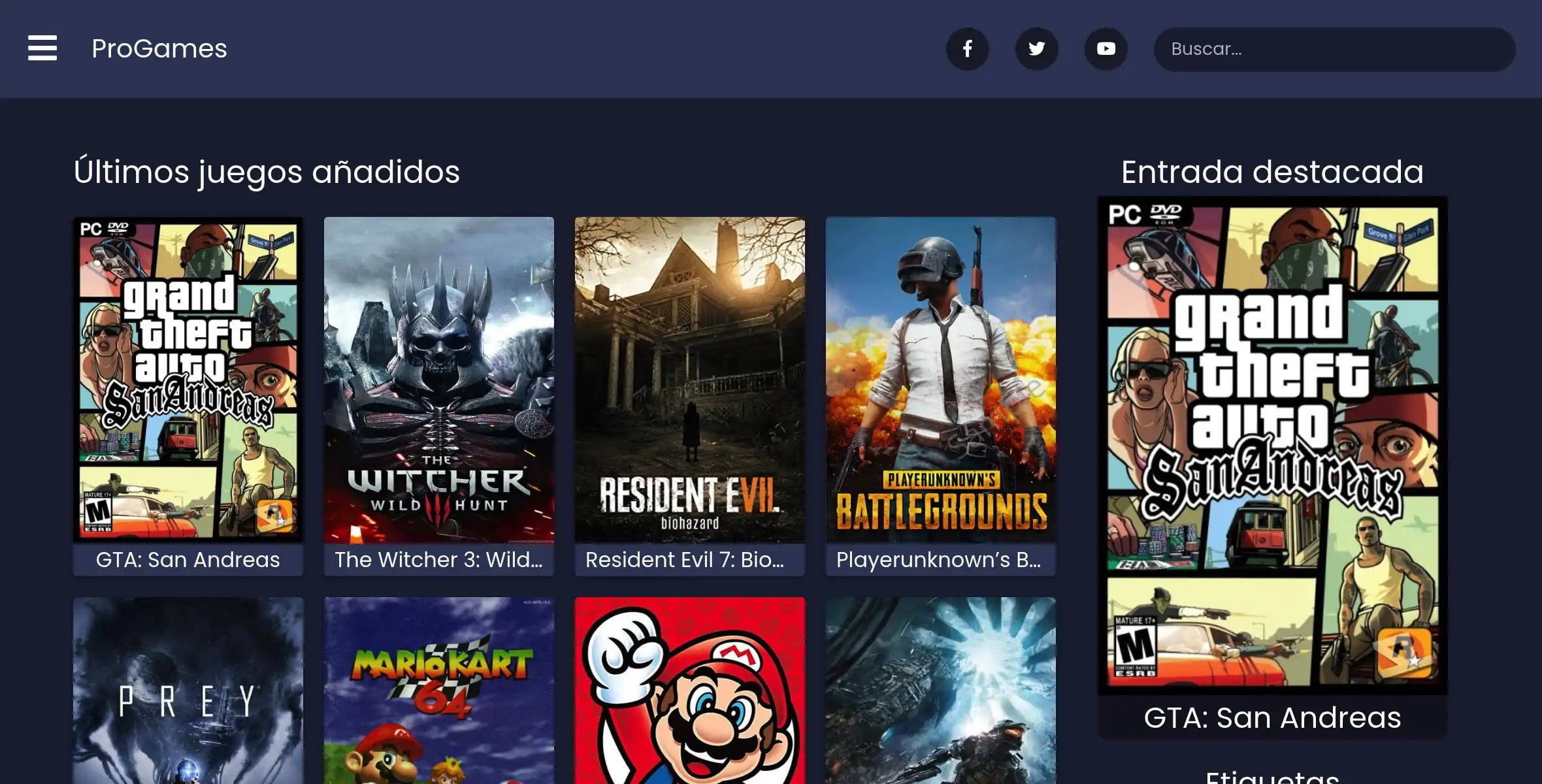 ProGames - Premium Blogger Theme for Gaming Blogs & Magazines