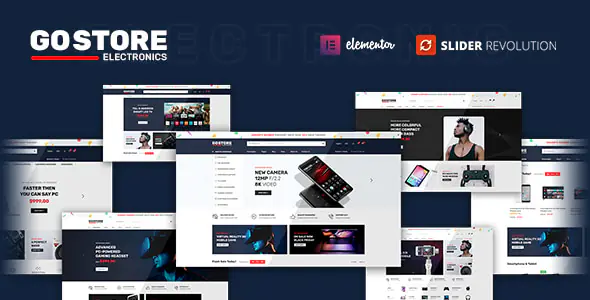 GoStore v1.6.5 - Elementor WooCommerce WordPress Theme