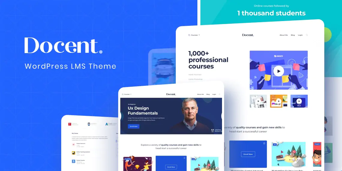 Docent Pro v1.2.2 - WordPress LMS Theme