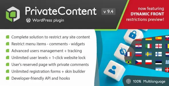 PrivateContent v9.4.4 - Multilevel Content Plugin