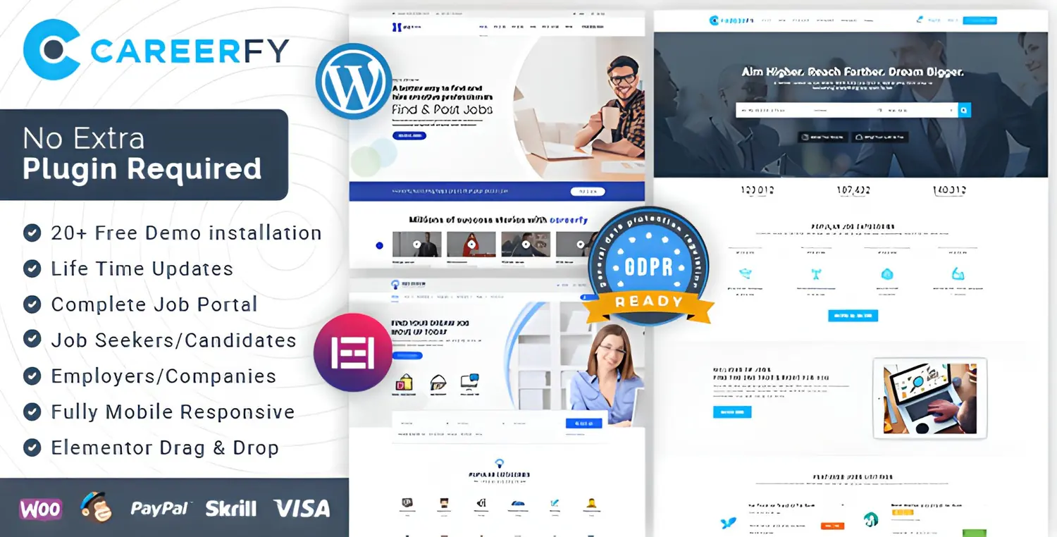 Careerfy v10.1.7 - Job Board WordPress Theme
