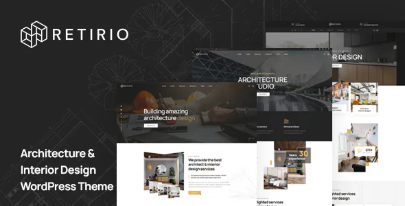 Retirio v1.1.6 - Architecture and Interior WordPress Theme