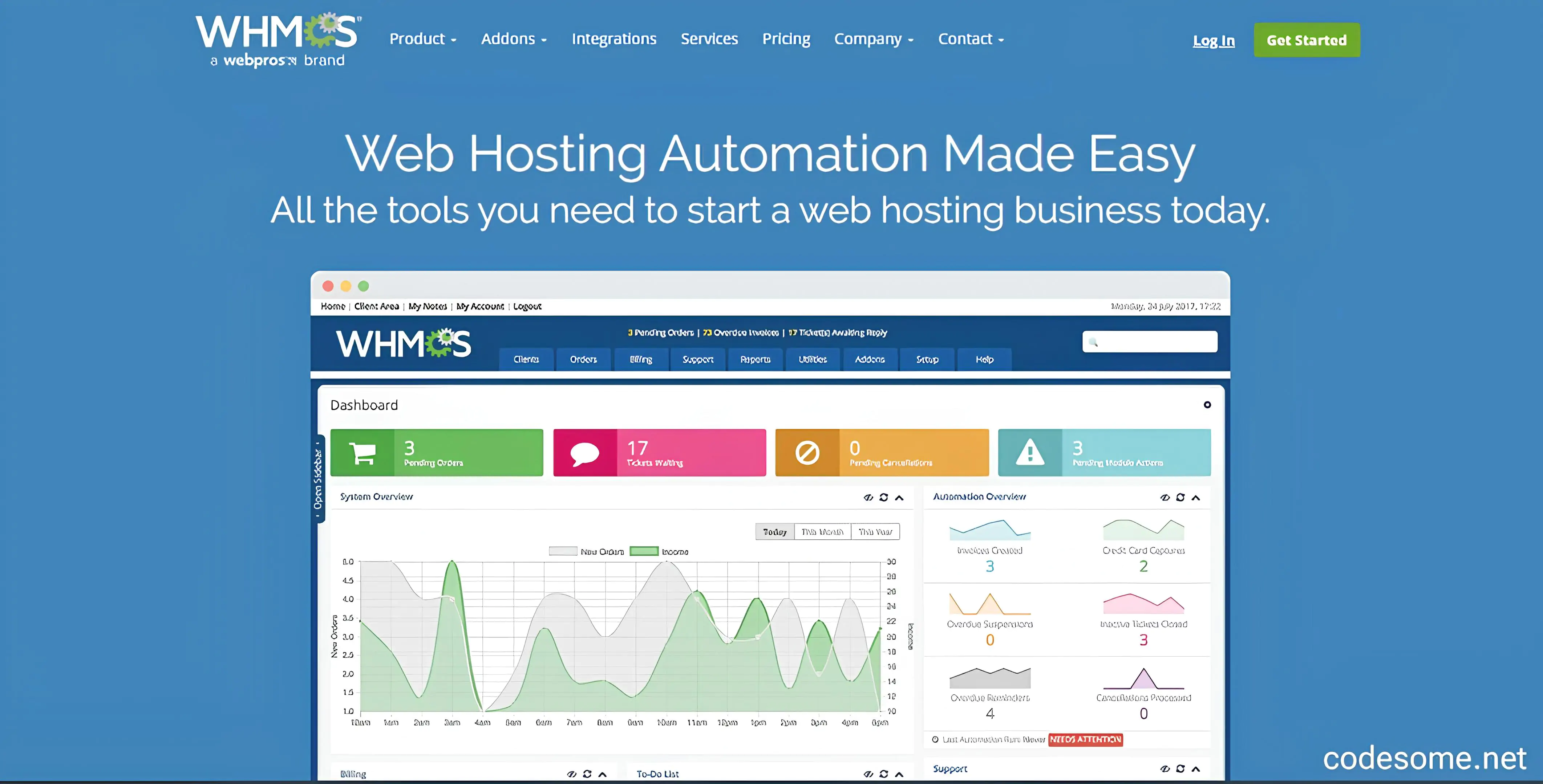 WHMCS v8.13.1 - Web Hosting Billing & Automation Platform