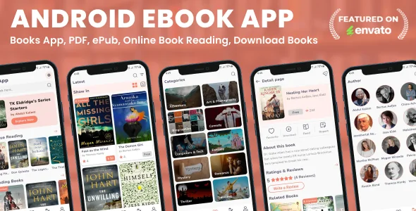 Android EBook App (Books App, PDF, ePub, Online Book Reading, Download Books) 21.0
