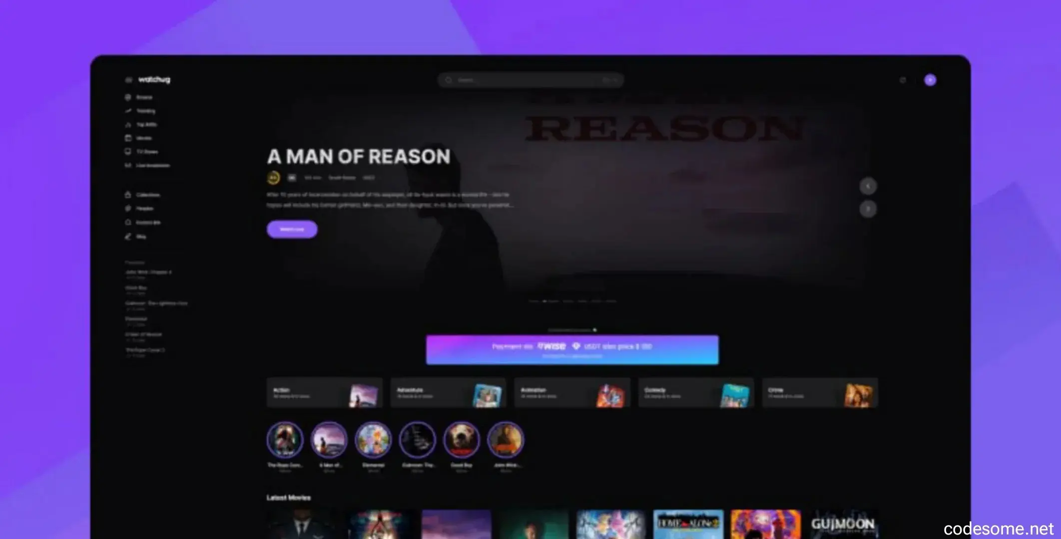 Watchug v1.0.3 - Movie and TV Show Streaming Platform
