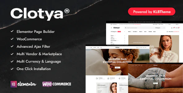 Clotya v1.4.4 - Fashion Store eCommerce Theme