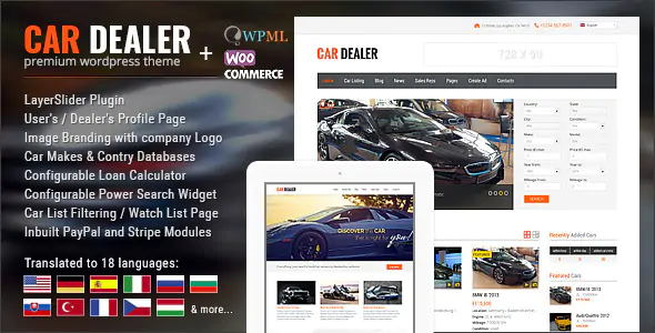 Car Dealership v1.6.8 - Automotive WordPress Theme