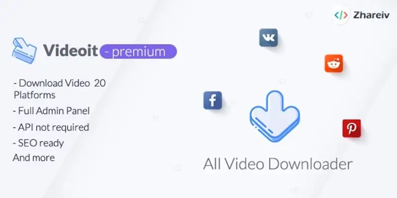 Videoit - All Video Downloader Script