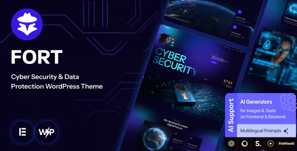 Fort v1.0 - Cyber Security & Data Protection WordPress Theme