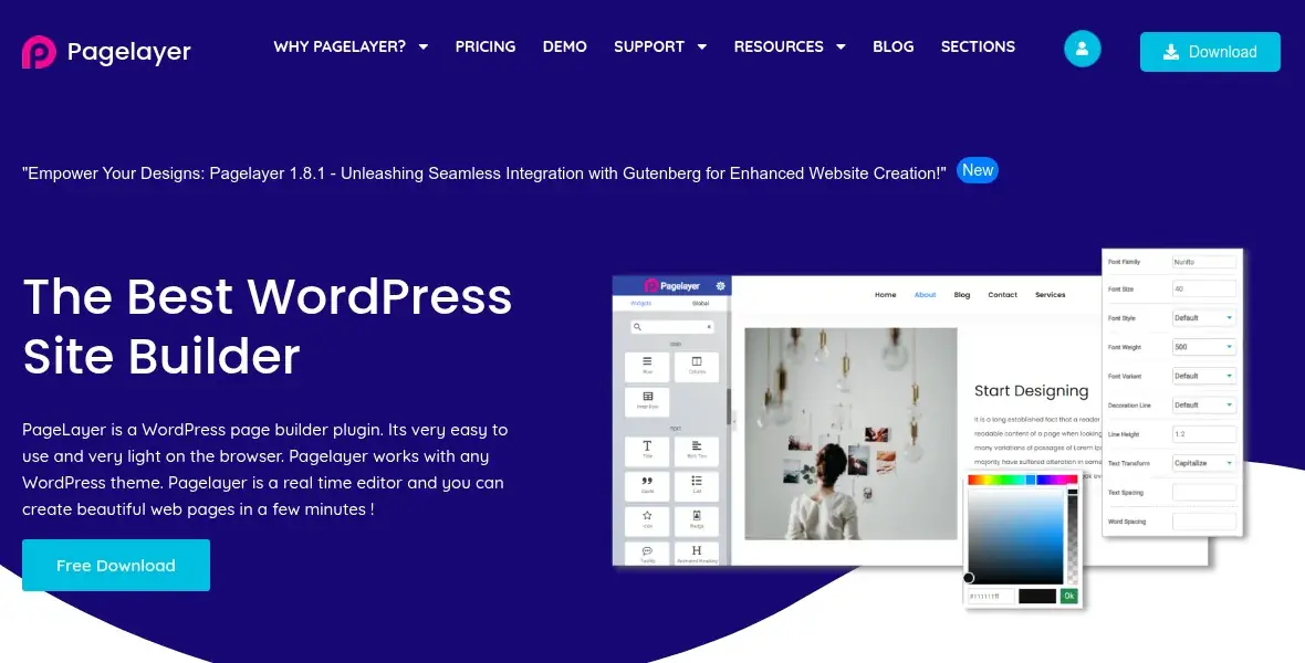 PageLayer Pro v2.0.3 – WordPress Page Builder