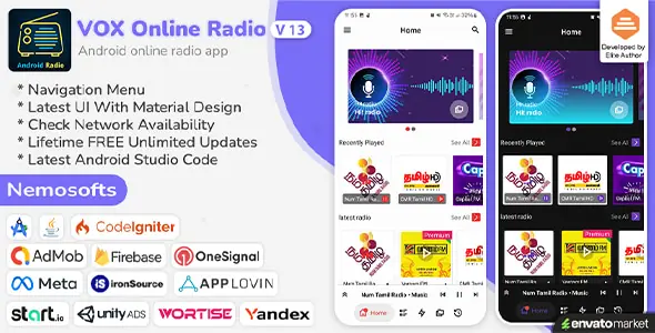 VOX Radio v13.1 - Online Radio Streaming