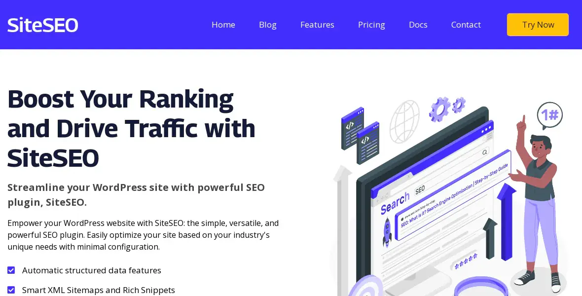 SiteSEO Pro v1.2.8 – Boost Your Ranking and Drive Traffic