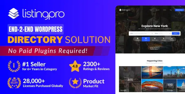 ListingPro v2.9.9 - WordPress Directory Theme