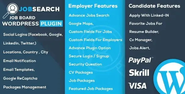 JobSearch v3.0.4 - WP Job Board WordPress Plugin