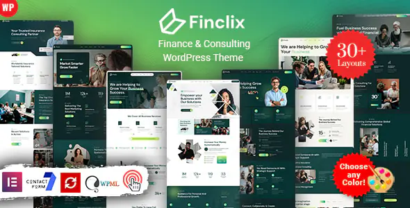 Finclix v1.0 - Finance & Consulting WordPress Theme