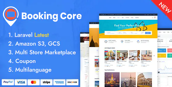 Booking Core v4.0.2 - Ultimate Booking System