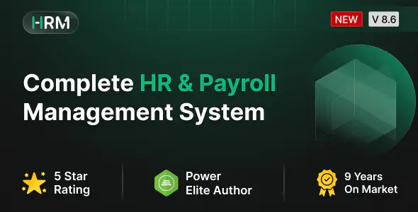 HRM v8.4 - HR and Payroll Tool