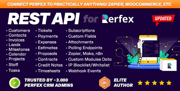 REST API module for Perfex CRM v2.1.5