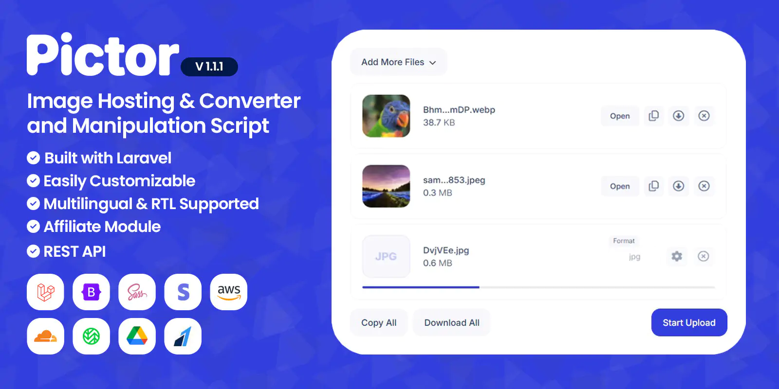 Pictor - Image Hosting And Converter Script